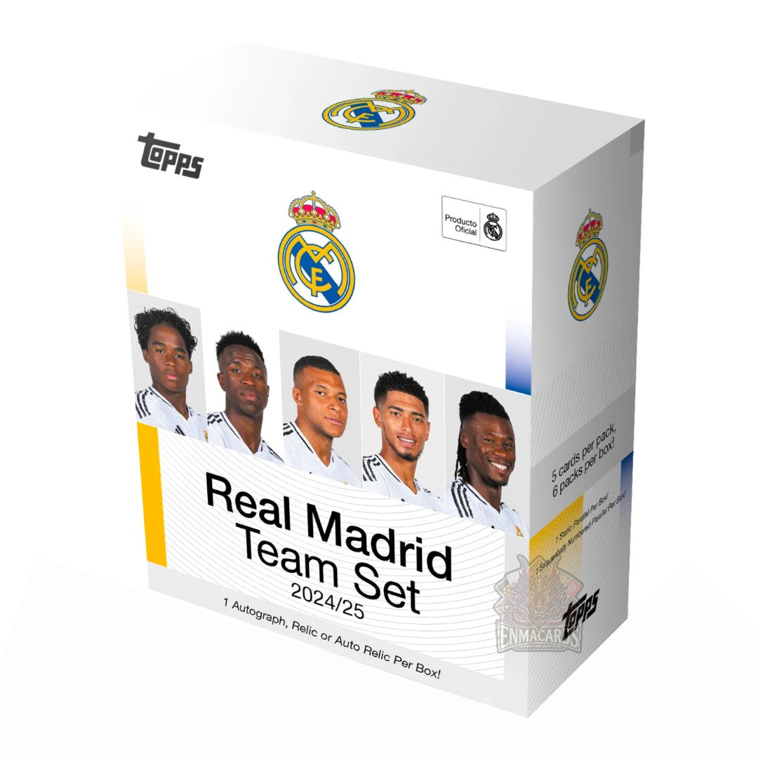 Topps - 2024/25 Real Madrid Team Set - Hobby Box