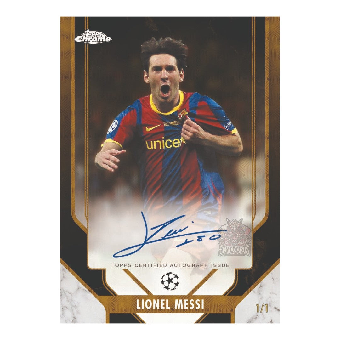 Topps - 2025/26 Chrome UEFA Club Competitions - Jumbo Box