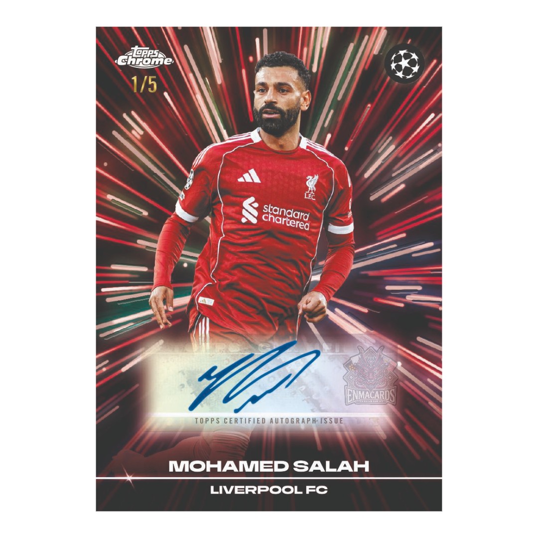 Topps - 2025/26 Chrome UEFA Club Competitions - Jumbo Box