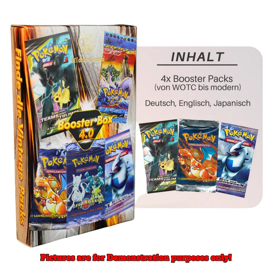 Hidden Gems - Pokémon Booster Box 4.0