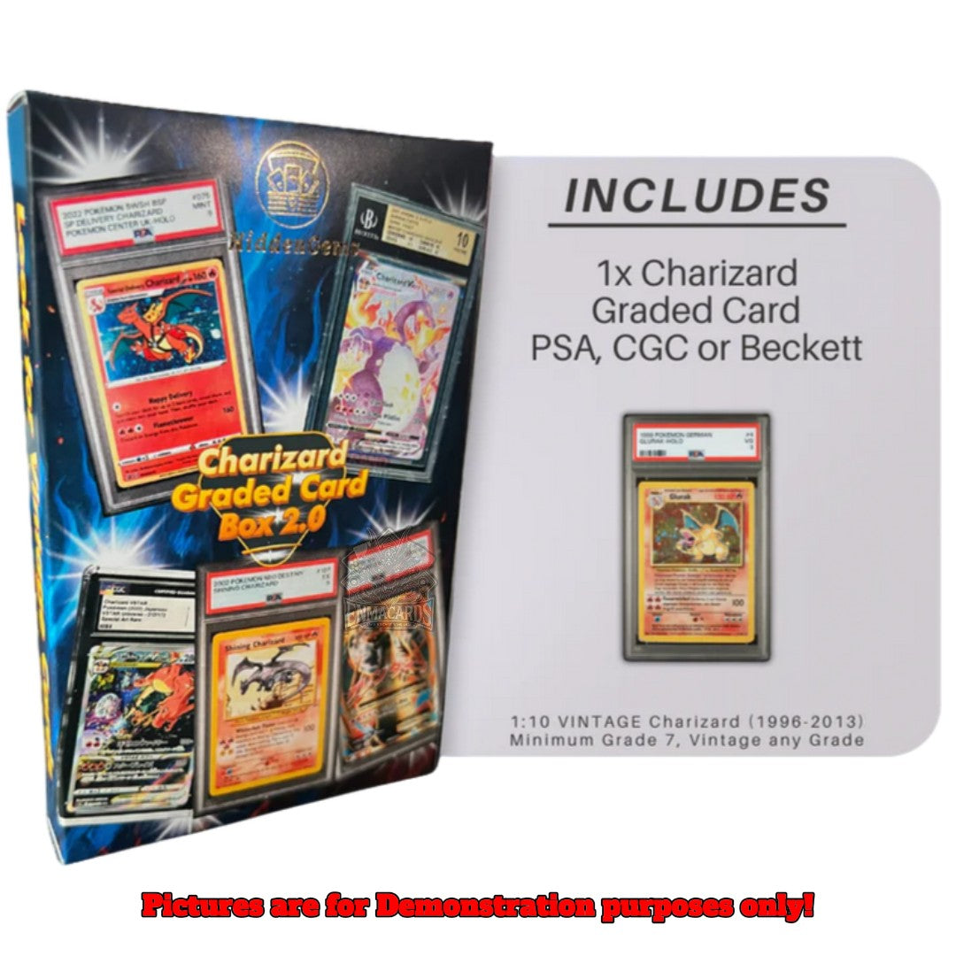 Hidden Gems - Pokémon Graded Charizard Box 2.0