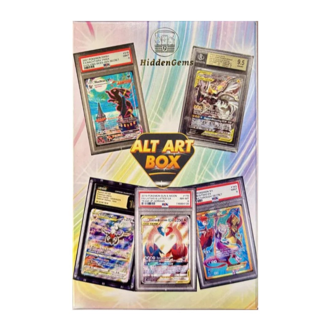 Hidden Gems - Pokémon Alt Art Party Box
