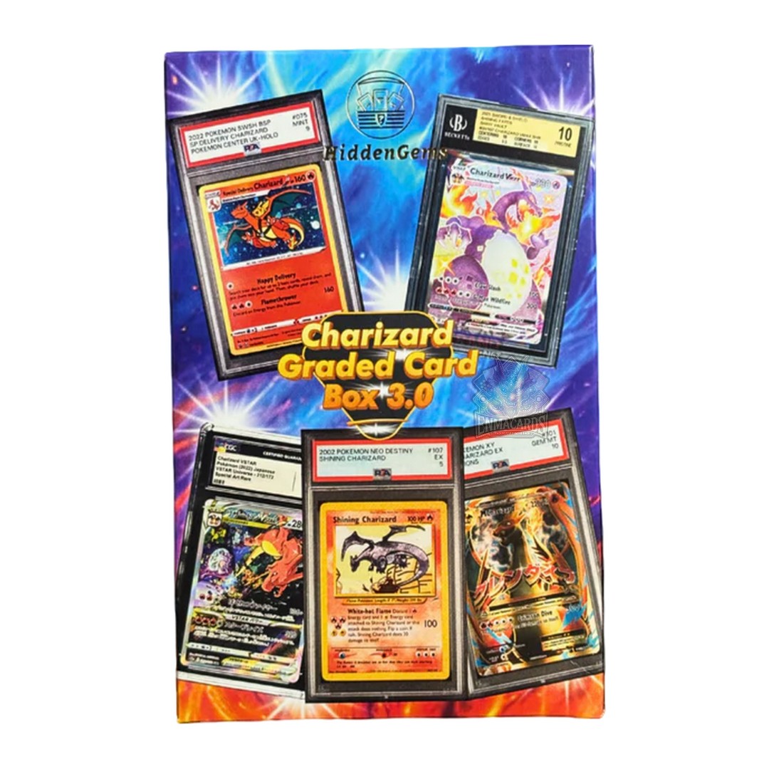 Hidden Gems - Pokémon Graded Charizard Box 3.0