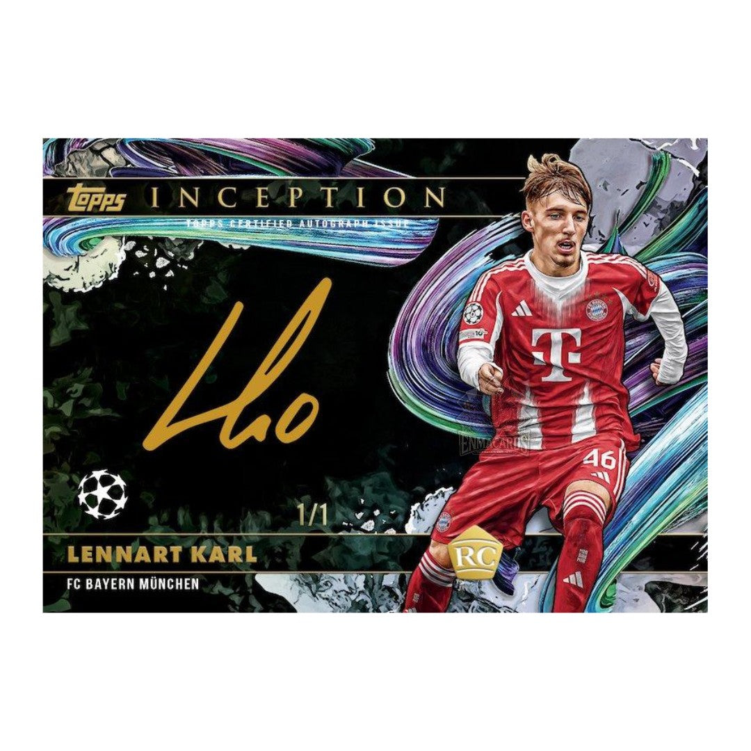 Topps - 2025/26 Inception UEFA Club Competitions - Hobby Box