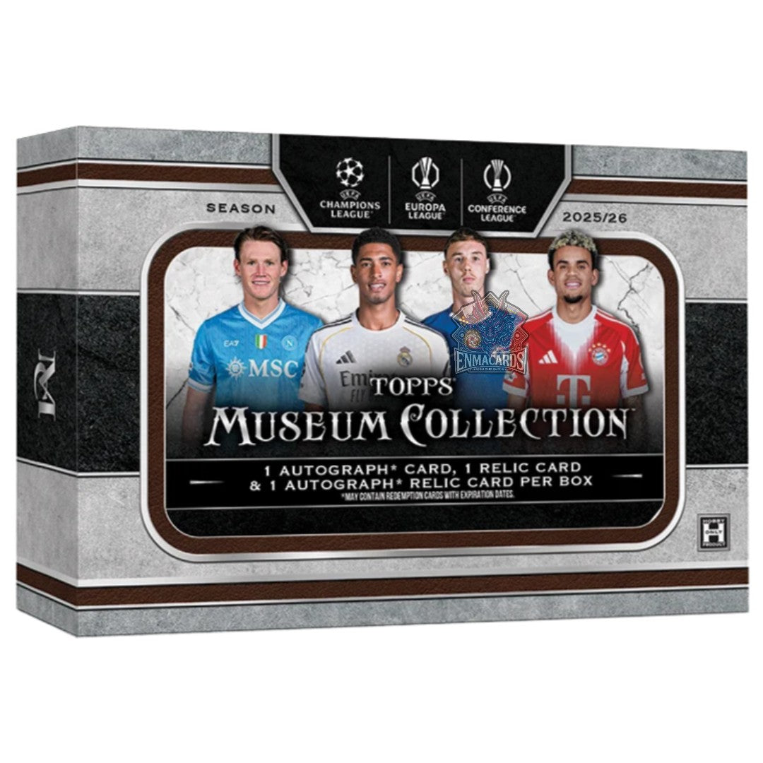 Topps - 2025/26 Museum UEFA Club Competitions - Hobby Box