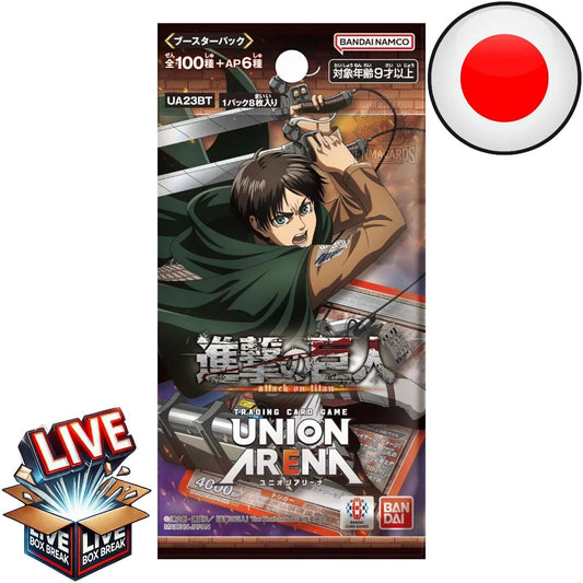 Union Arena - Attack on Titan [UA23BT JP] I Live BoxBreak