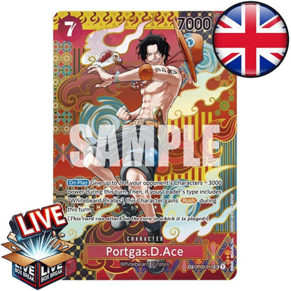 One Piece Card Game - Two Legends [OP08 ENG] I Live BoxBreak