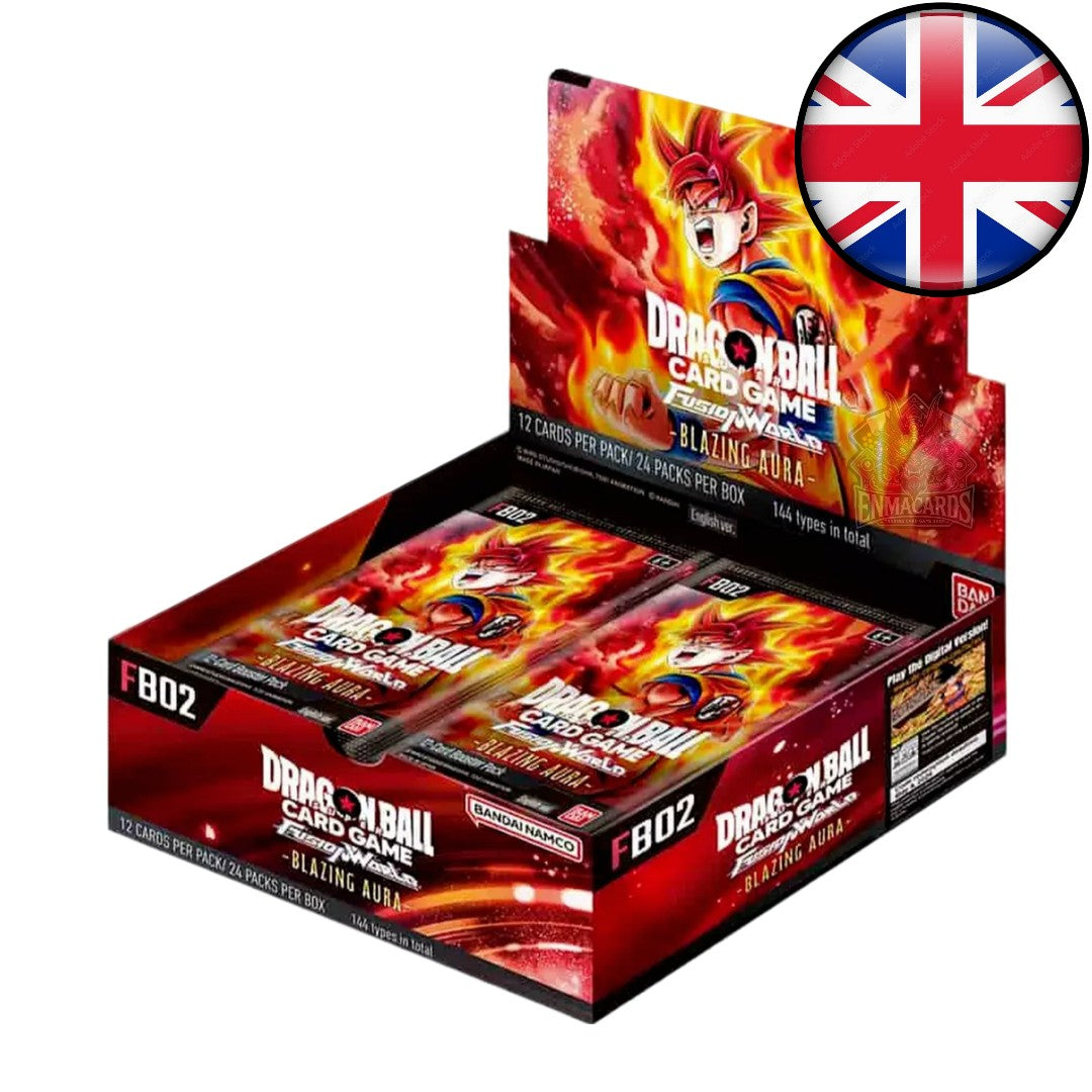 Dragon Ball Super Card Game - Fusion World - Blazing Aura - Display [FB02 ENG]