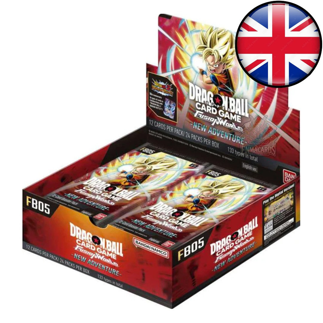 Dragon Ball Super Card Game - Fusion World - New Adventure - Display [FB05 ENG]