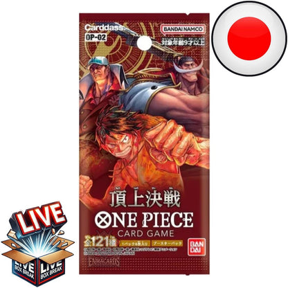 One Piece Card Game - Paramount War [OP02 JP] I Live BoxBreak