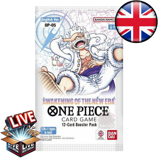 One Piece Card Game - Awakening of the New Era [OP05 ENG] I Live BoxBreak