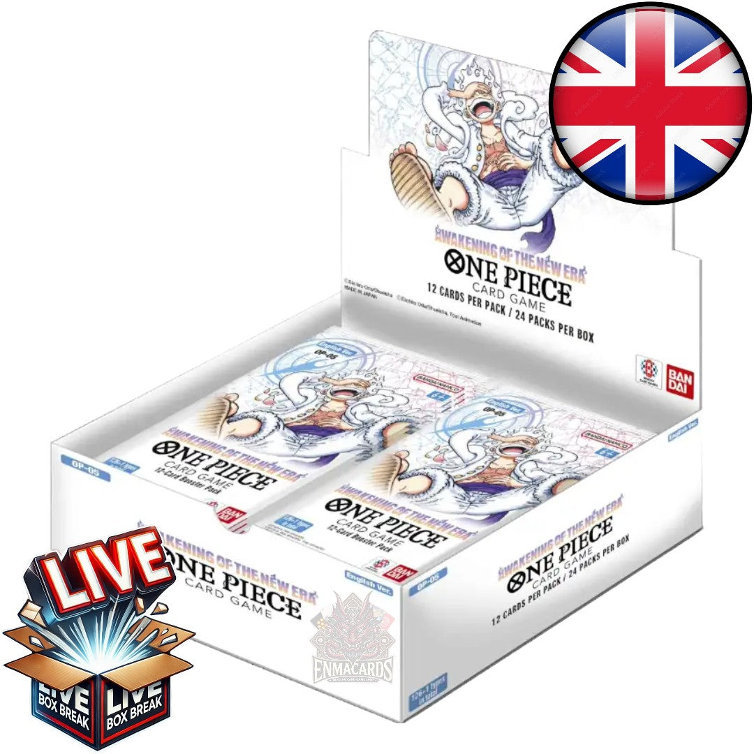 One Piece Card Game - Awakening of the New Era [OP05 ENG] I Live BoxBreak