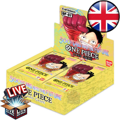 One Piece Card Game - 500 Years into the Future [OP07 ENG] I Live BoxBreak