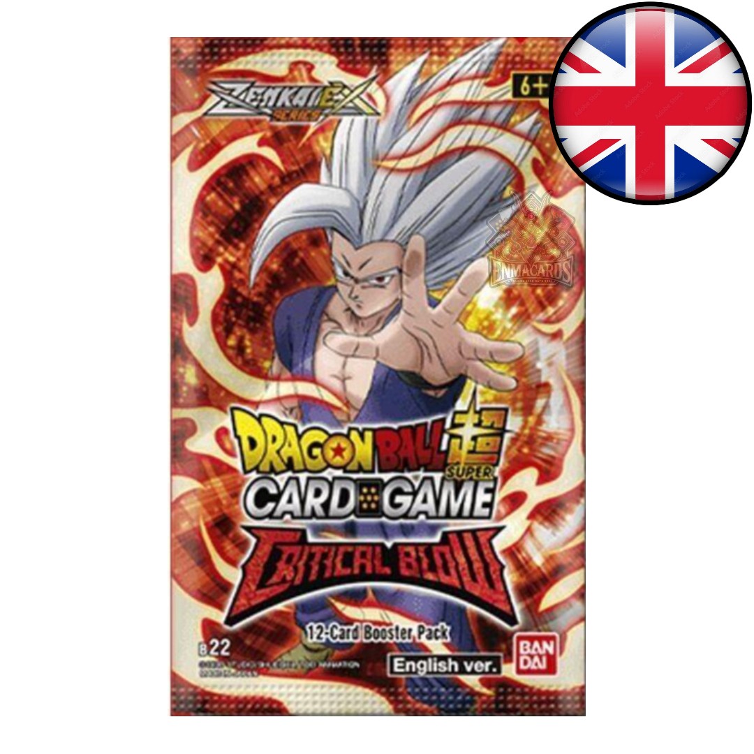 Dragon Ball Super Card Game - Critical Blow - Booster [B22 ENG]