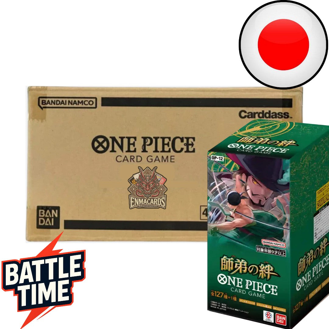 One Piece Card Game - Bond Between Master and Disciple - Case Break [OP12 JP]