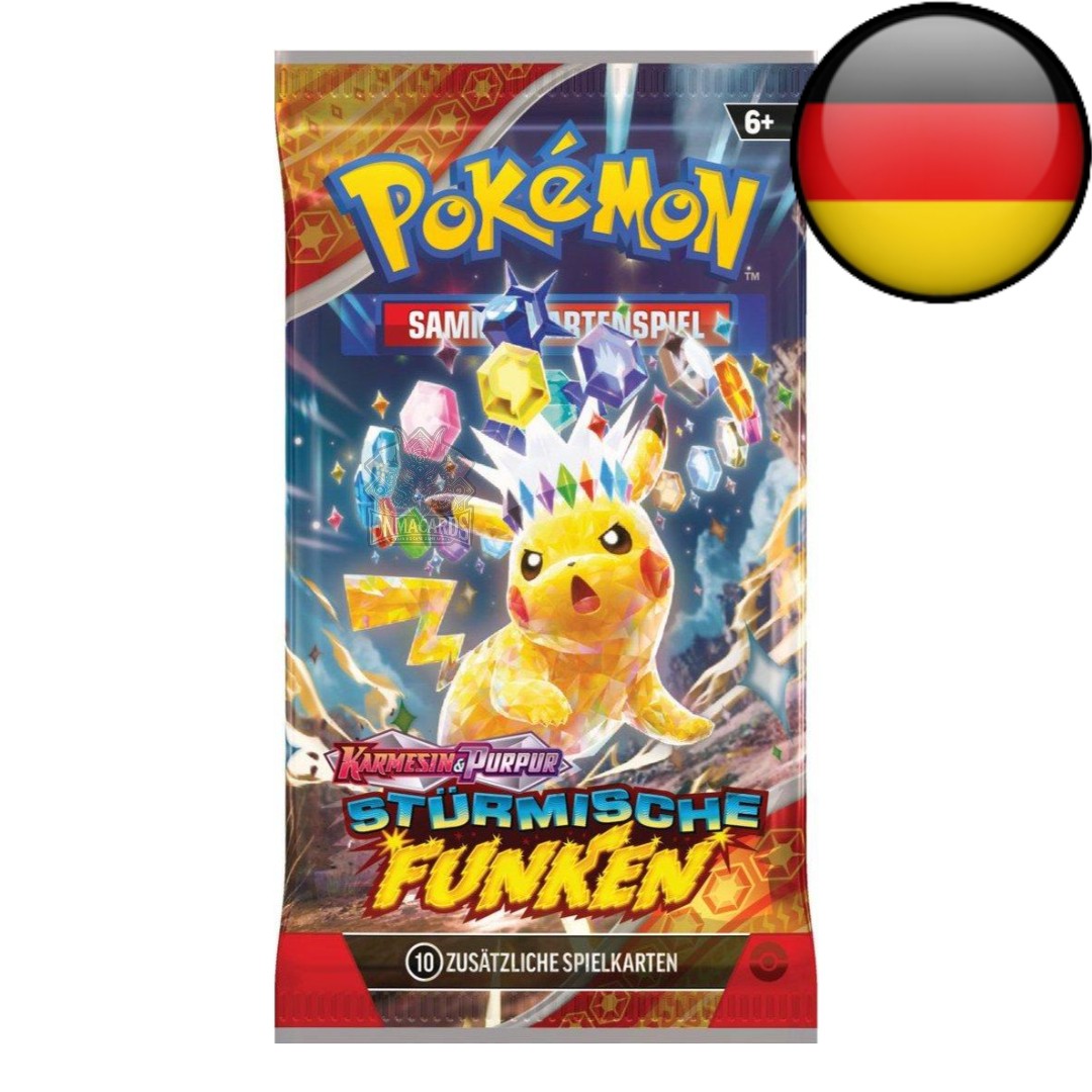 Pokémon - Karmesin & Purpur - Stürmische Funken - Booster [DE]