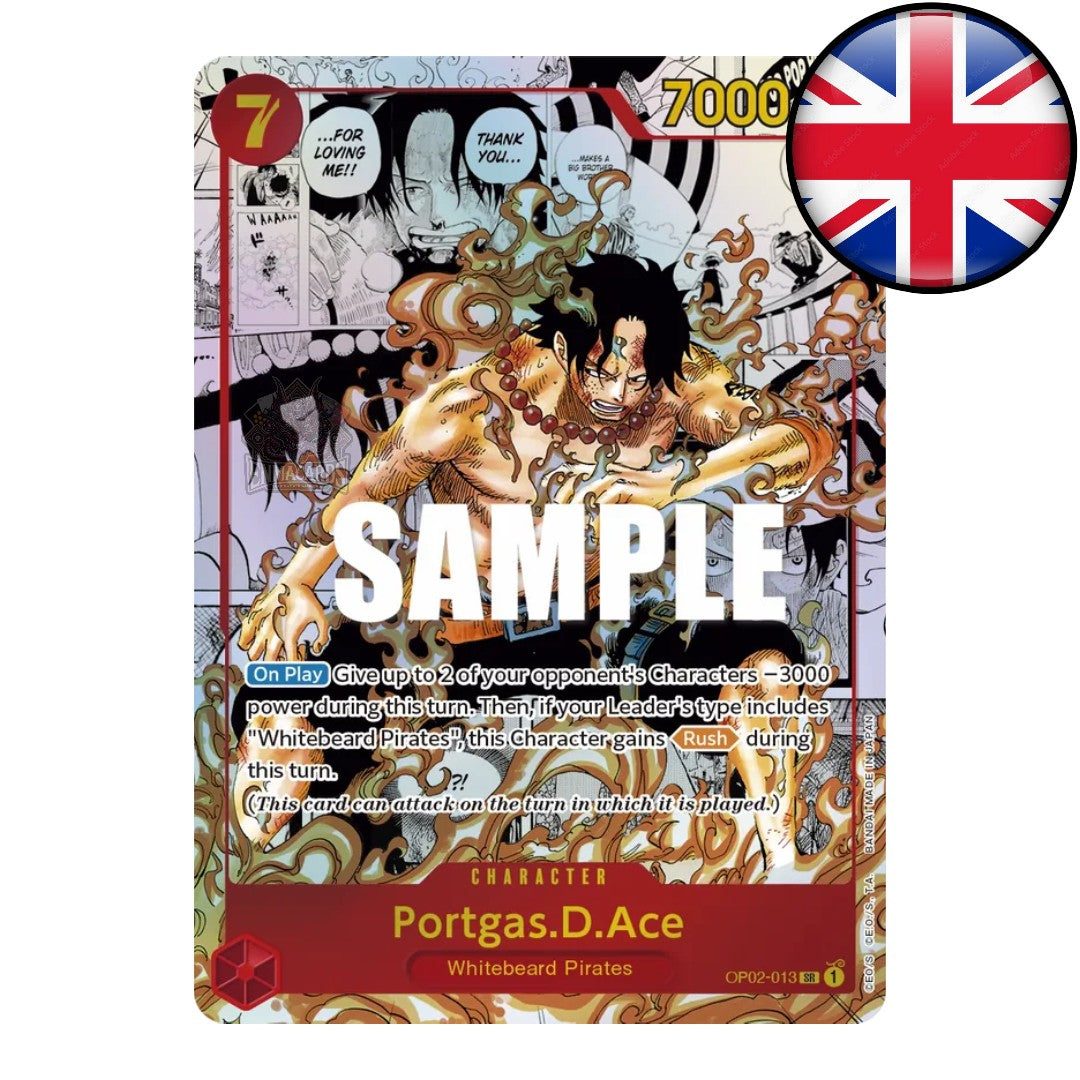 One Piece Card Game - Paramount War (First Print) - Display [OP02 ENG]