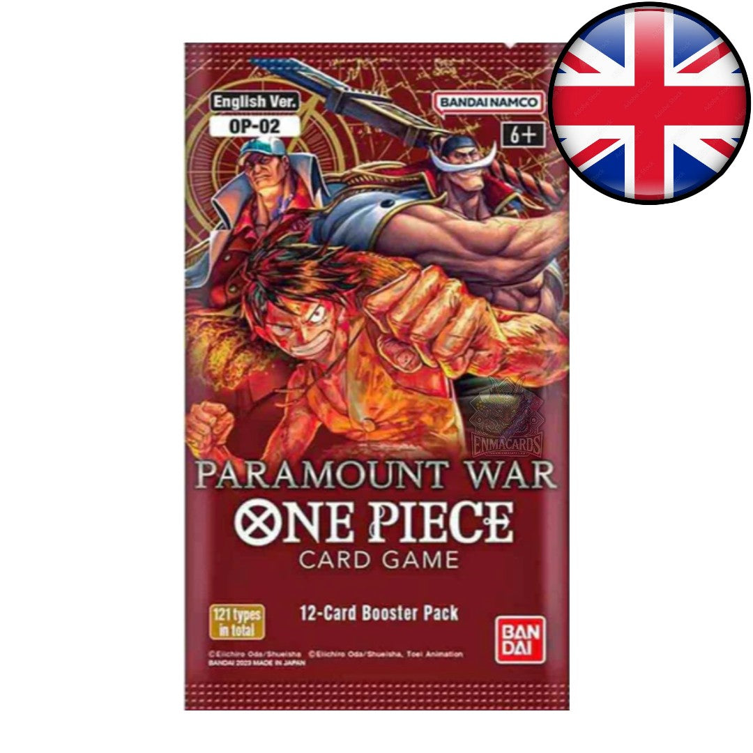 One Piece Card Game - Paramount War (First Print) - Booster [OP02 ENG]