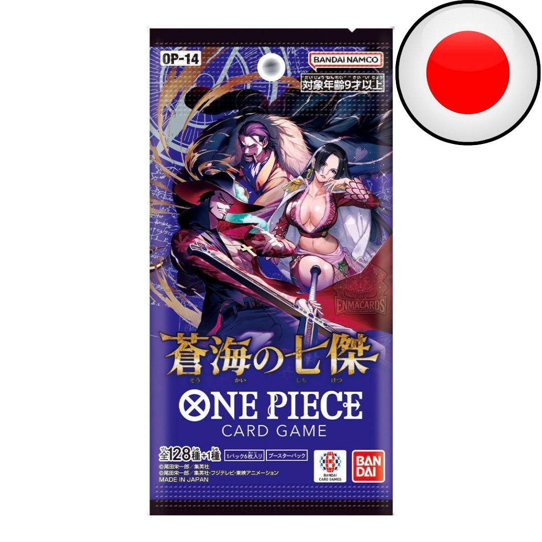 One Piece Card Game - The Azure Sea’s Seven - Booster [OP14 JP]