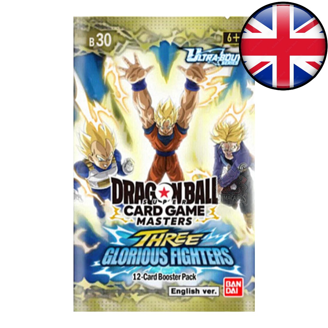 Dragon Ball Super Card Game - Masters - Three Glorious Fighters - Booster [B30 ENG]