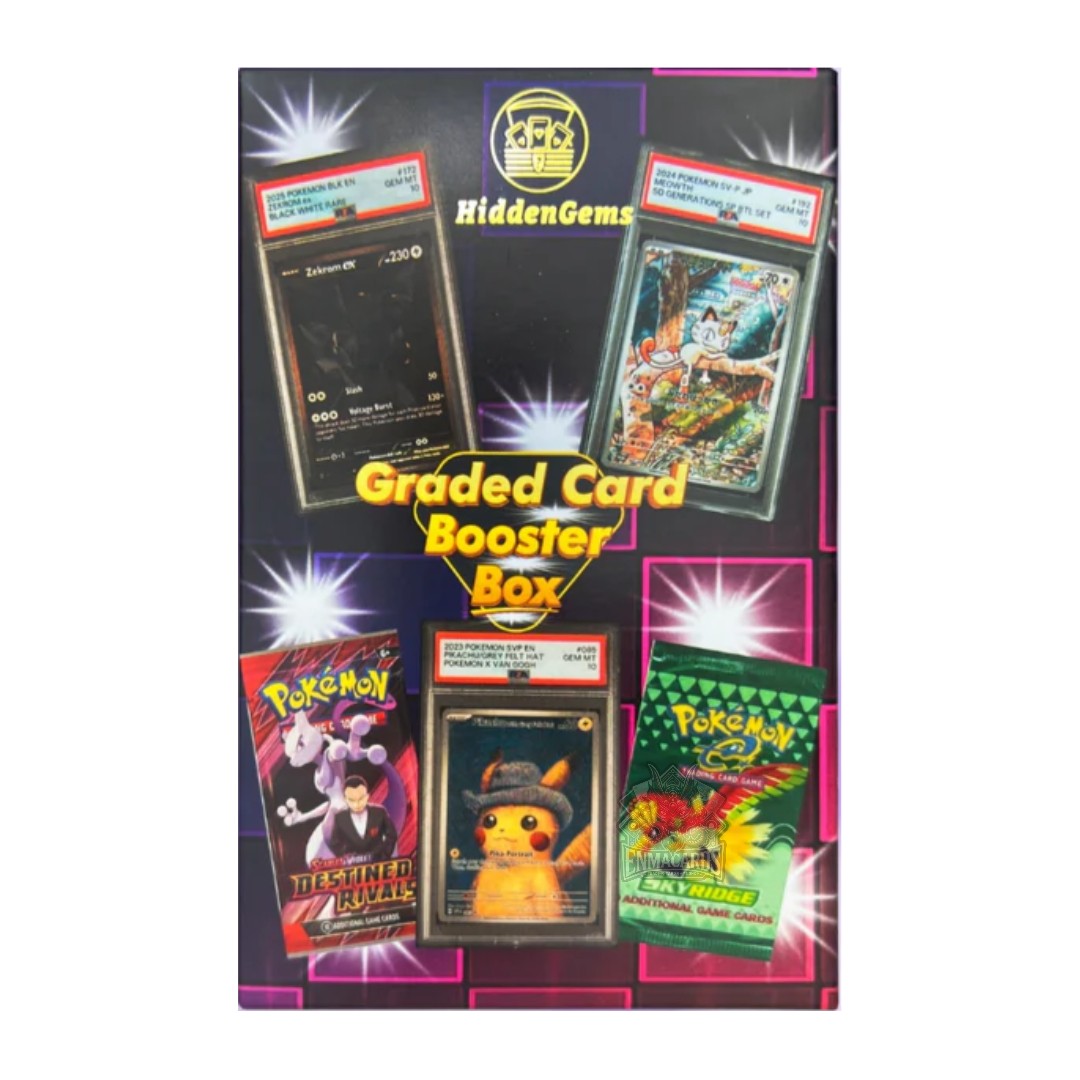 Hidden Gems - Pokémon Graded Card Booster Box 2.0