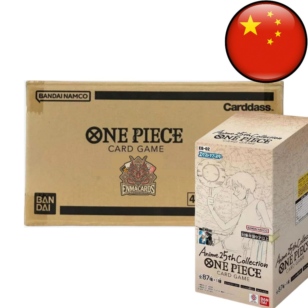 One Piece Card Game - 25th Anniversary - Display [EBC02 CN]