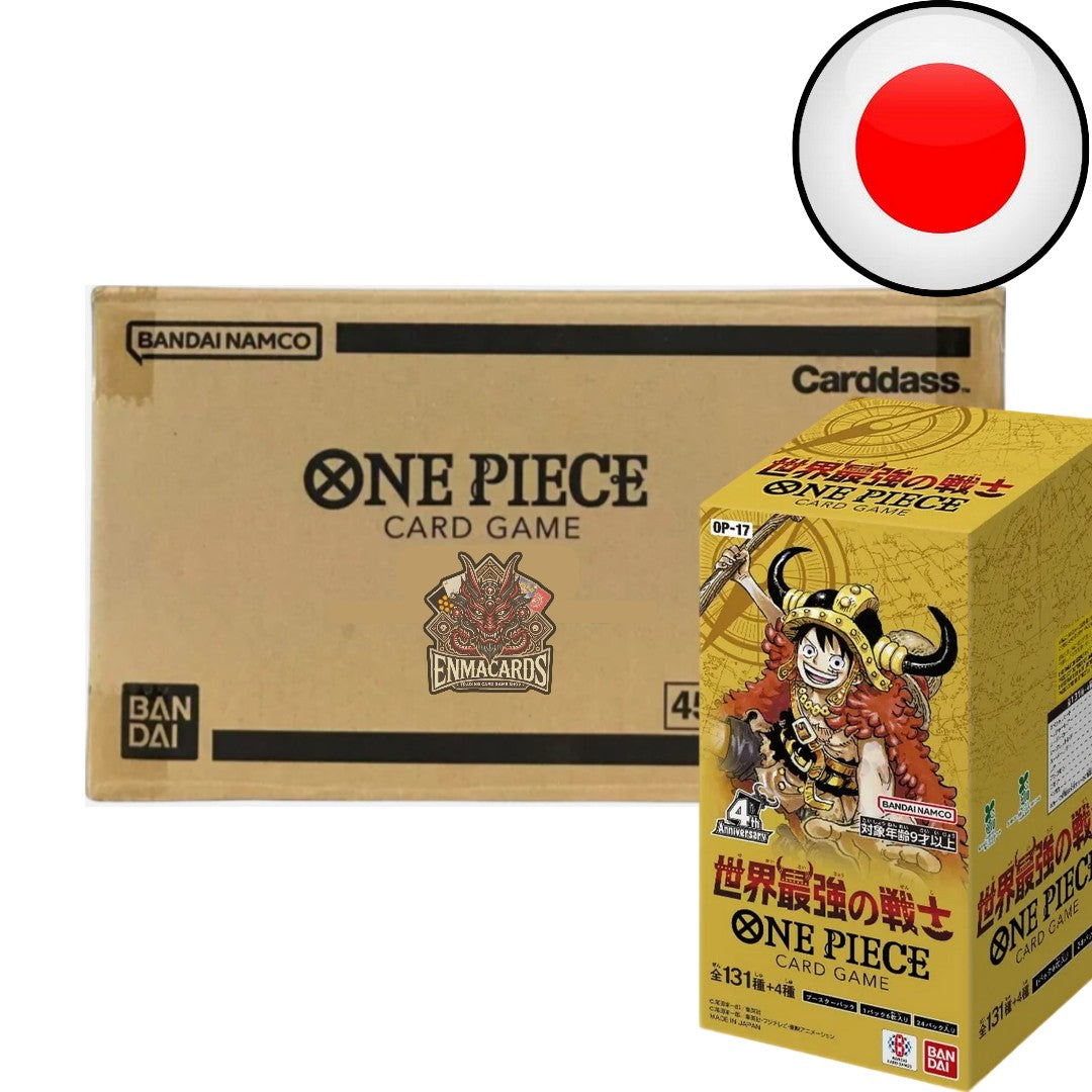 One Piece Card Game - The World’s Strongest Warriors - Display [OP17 JP]