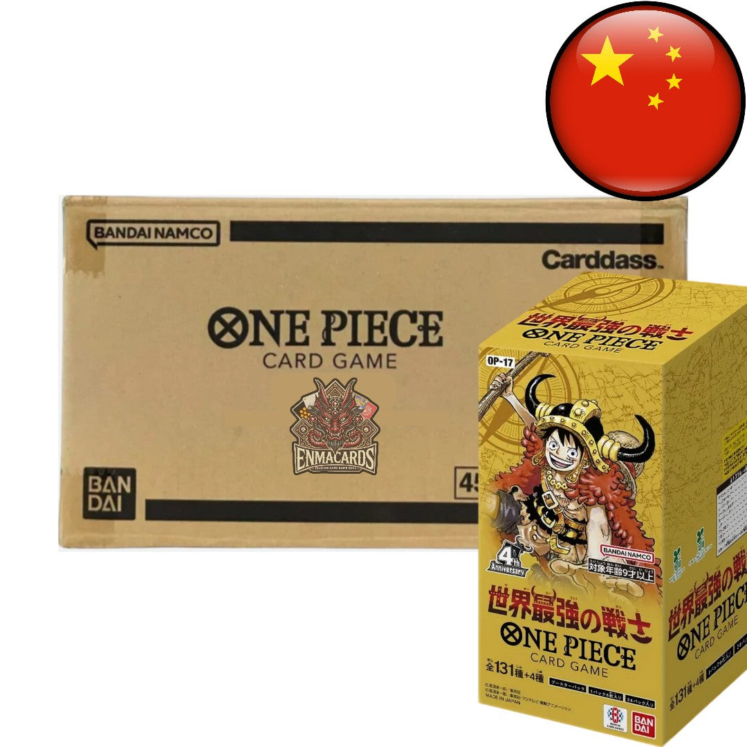 One Piece Card Game - The World’s Strongest Warriors - Display [OP17 CN]