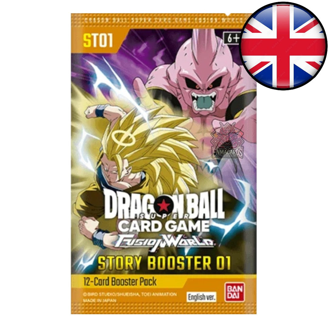 Dragon Ball Super Card Game - Fusion World - Story Booster Display 01 - Booster [ST01 ENG]