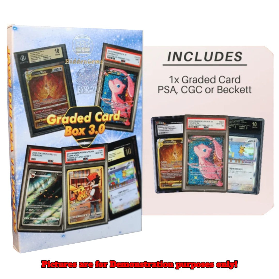 Hidden Gems - Pokémon Graded Card Box 3.0
