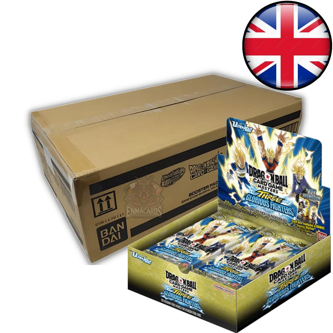 Dragon Ball Super Card Game - Masters - Three Glorious Fighters - Display [B30 ENG]