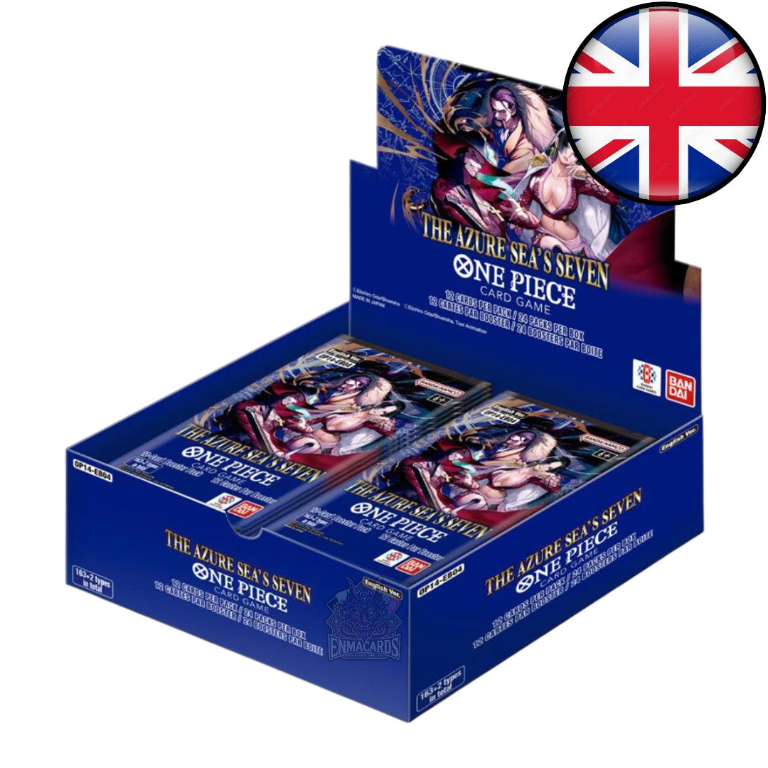 One Piece Card Game - The Azure Sea's Seven - Display [OP14-EB04 ENG]