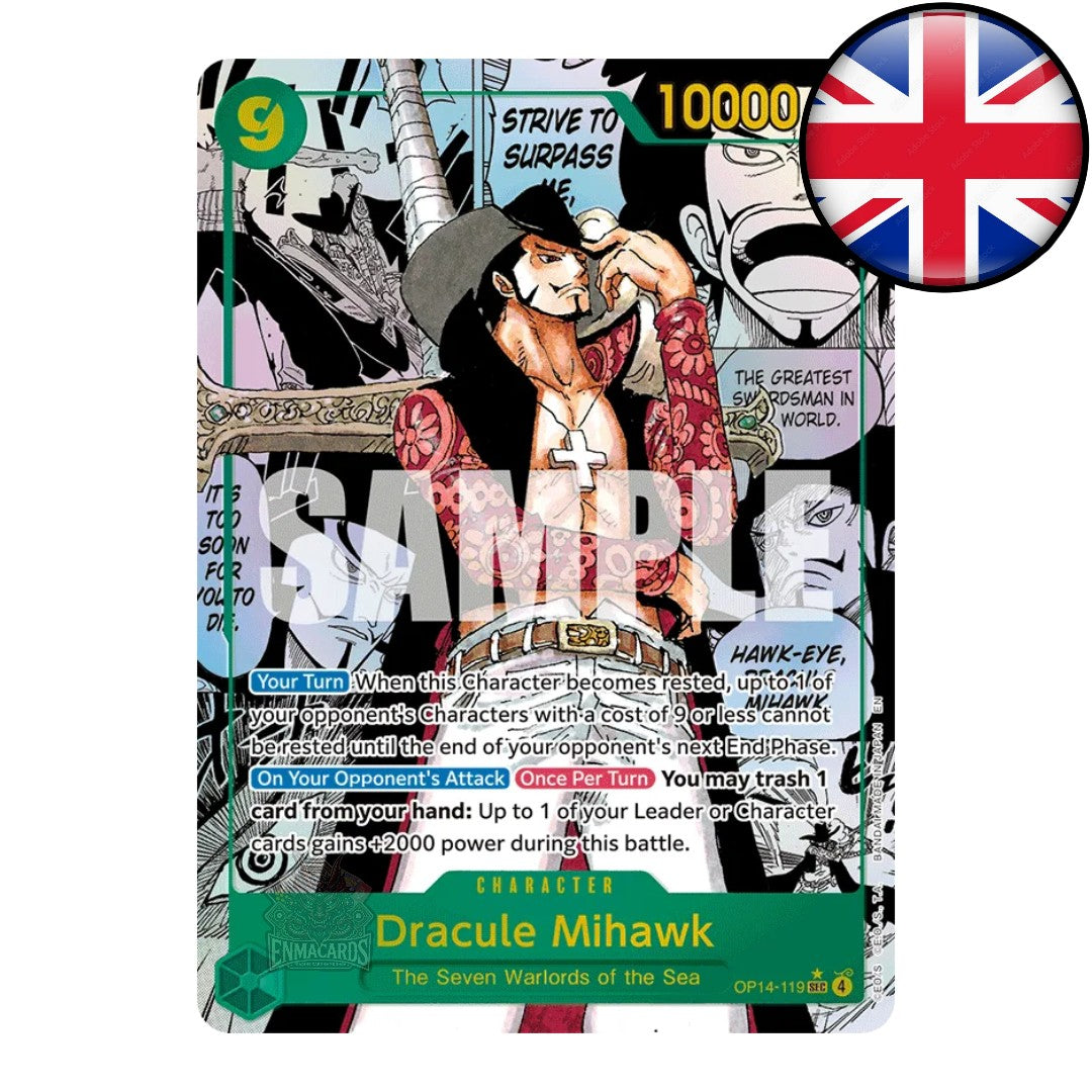 One Piece Card Game - The Azure Sea's Seven - Display [OP14-EB04 ENG]