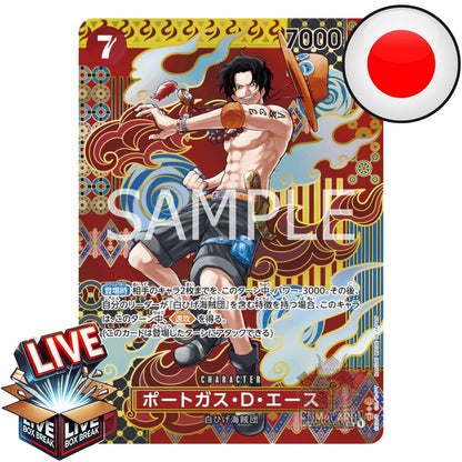 One Piece Card Game - Two Legends [OP08 JP] I Live BoxBreak