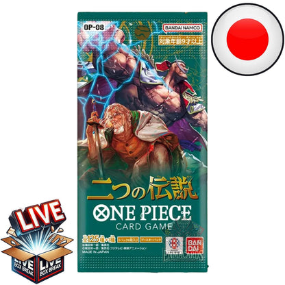 One Piece Card Game - Two Legends [OP08 JP] I Live BoxBreak