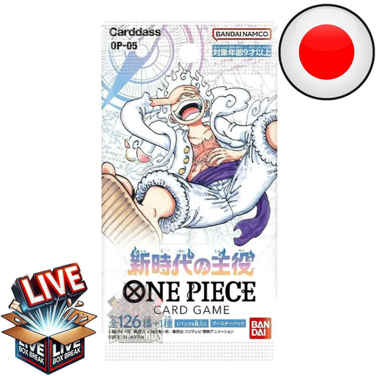 One Piece Card Game - Awakening of the New Era [OP05 JP] I Live BoxBreak