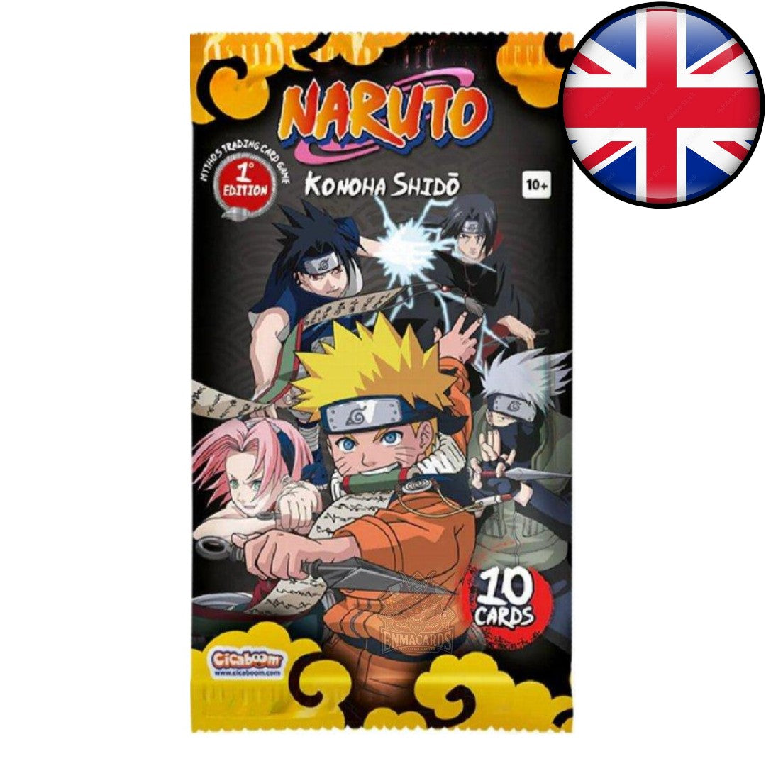 Naruto Mythos Card Game - Konoha Shidō (First Edition) - Booster [ENG]