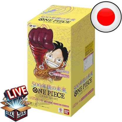 One Piece Card Game - 500 Years in The Future [OP07 JP] I Live BoxBreak