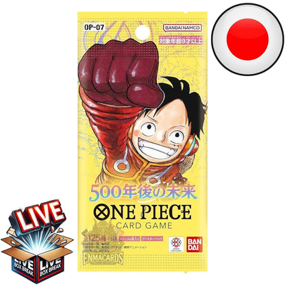 One Piece Card Game - 500 Years in The Future [OP07 JP] I Live BoxBreak