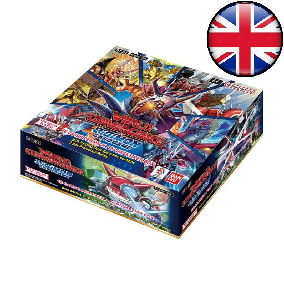 Digimon Card Game - World Convergence - Display [BT21 ENG]