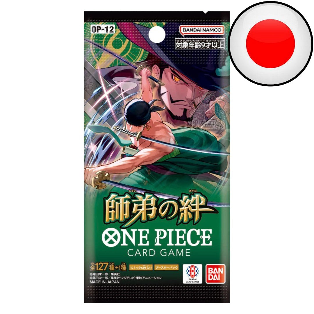 One Piece Card Game - Bond Between Master and Disciple - Booster [OP12 JP]