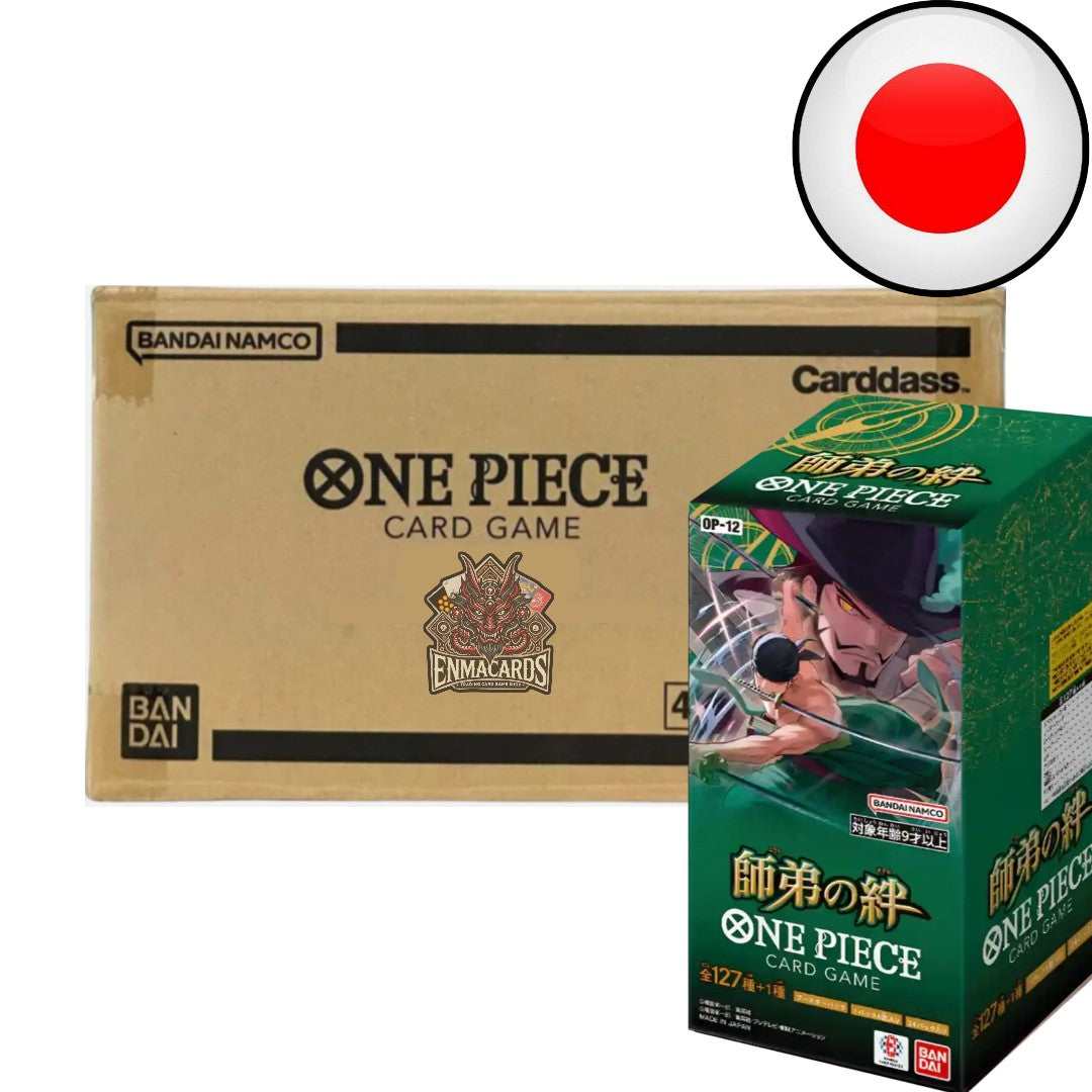One Piece Card Game - Bond Between Master and Disciple - Display [OP12 JP]