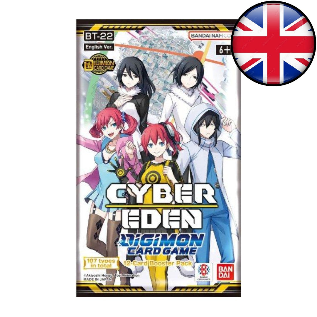 Digimon Card Game - Cyber Eden - Booster [BT22 ENG]