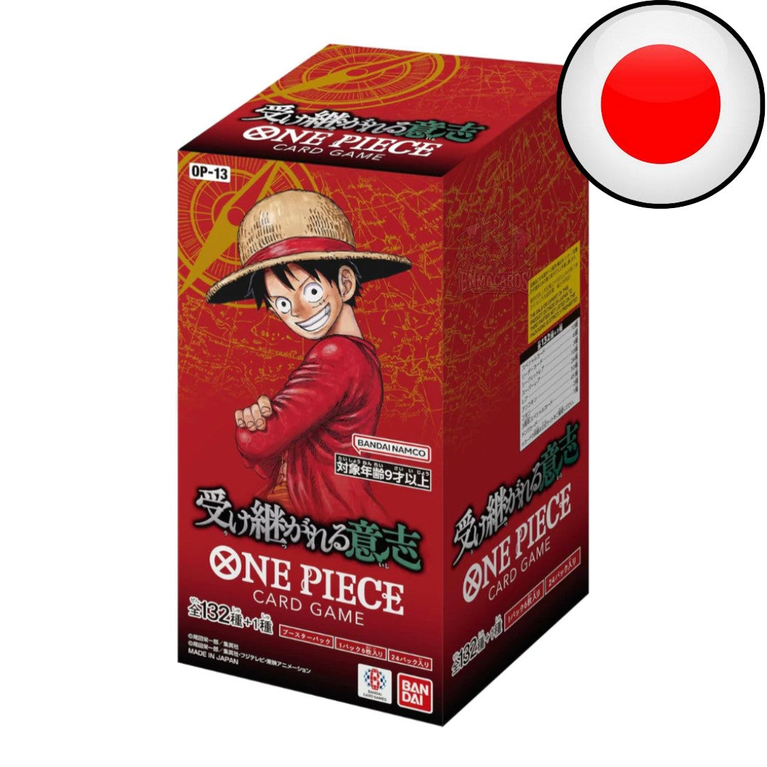 One Piece Card Game - Carrying on his Will - Display [OP13 JP]