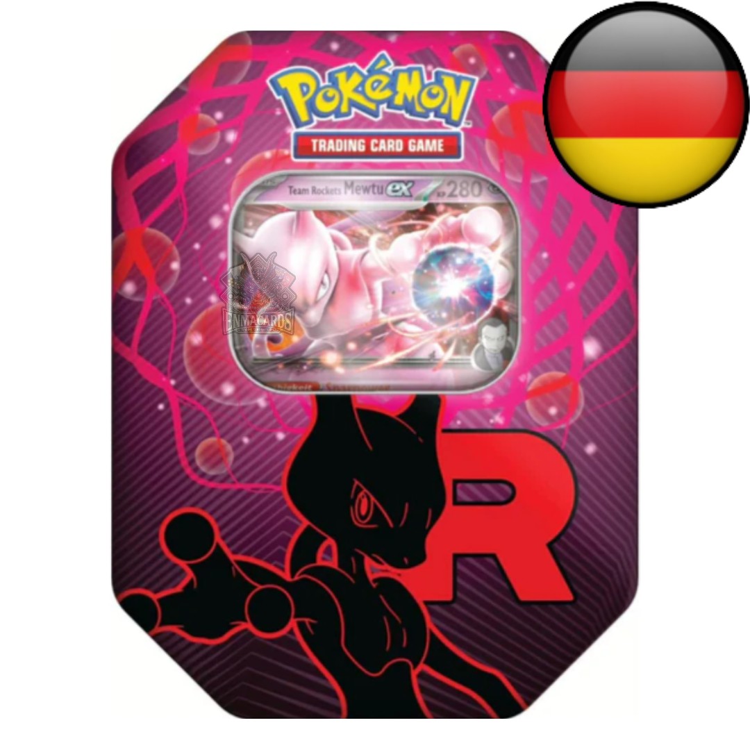 Pokémon - Team Rocket's Mewtwo EX - Tin Box [DE]