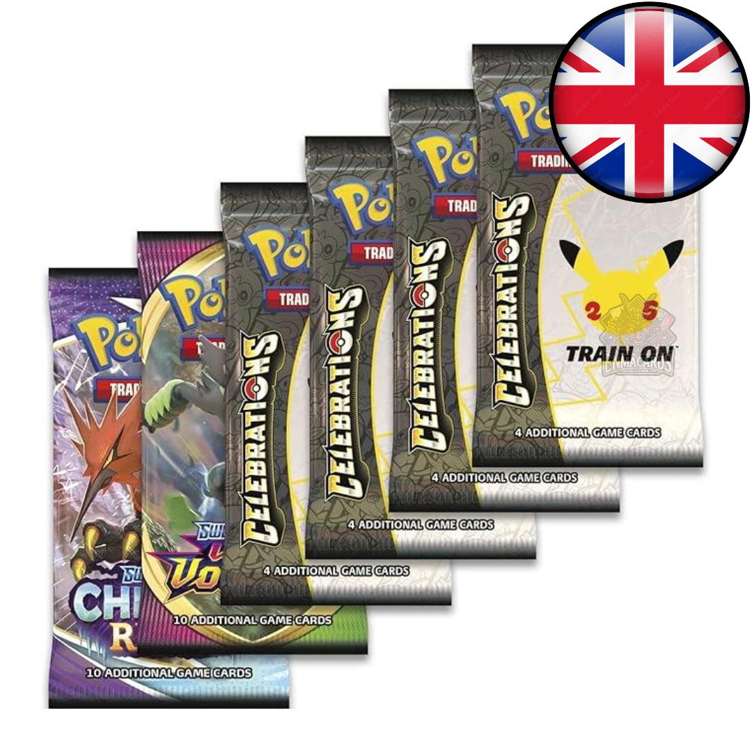 Pokémon - Celebrations (25th Anniversary) - Zacian LV.X Deluxe Pin Collection [ENG]