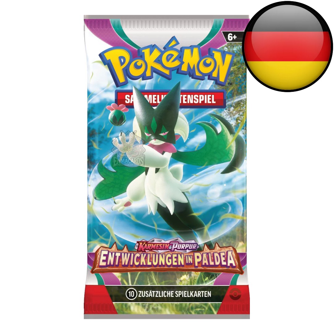 Pokémon - Karmesin & Purpur - Entwicklungen in Paldea - Booster [DE]