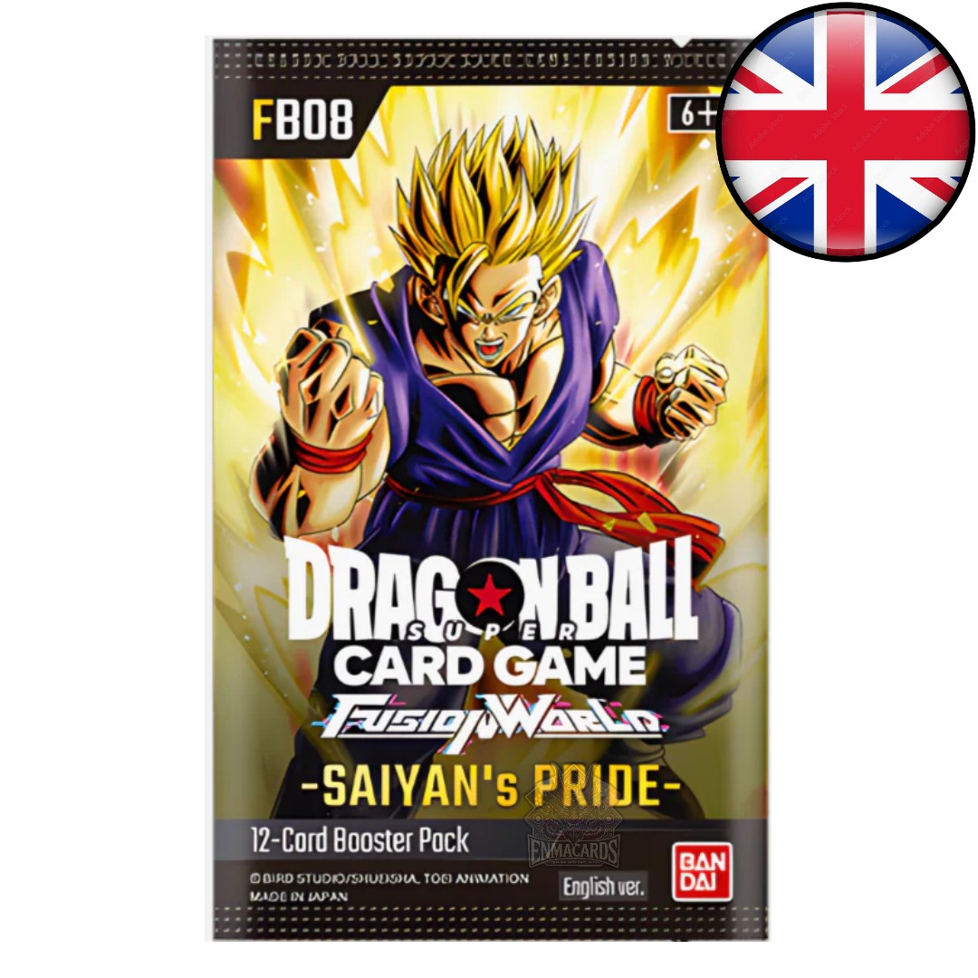 Dragon Ball Super Card Game - Fusion World - Saiyan’s Pride - Booster [FB08 ENG]