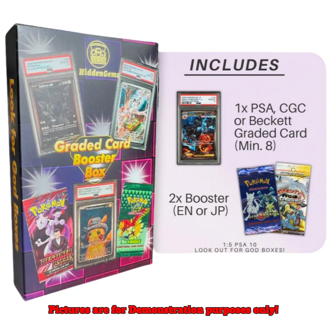 Hidden Gems - Pokémon Graded Card Booster Box 2.0