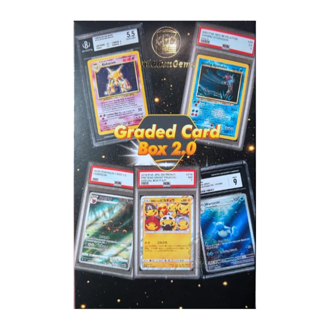 Hidden Gems - Pokémon Graded Card Box 2.0
